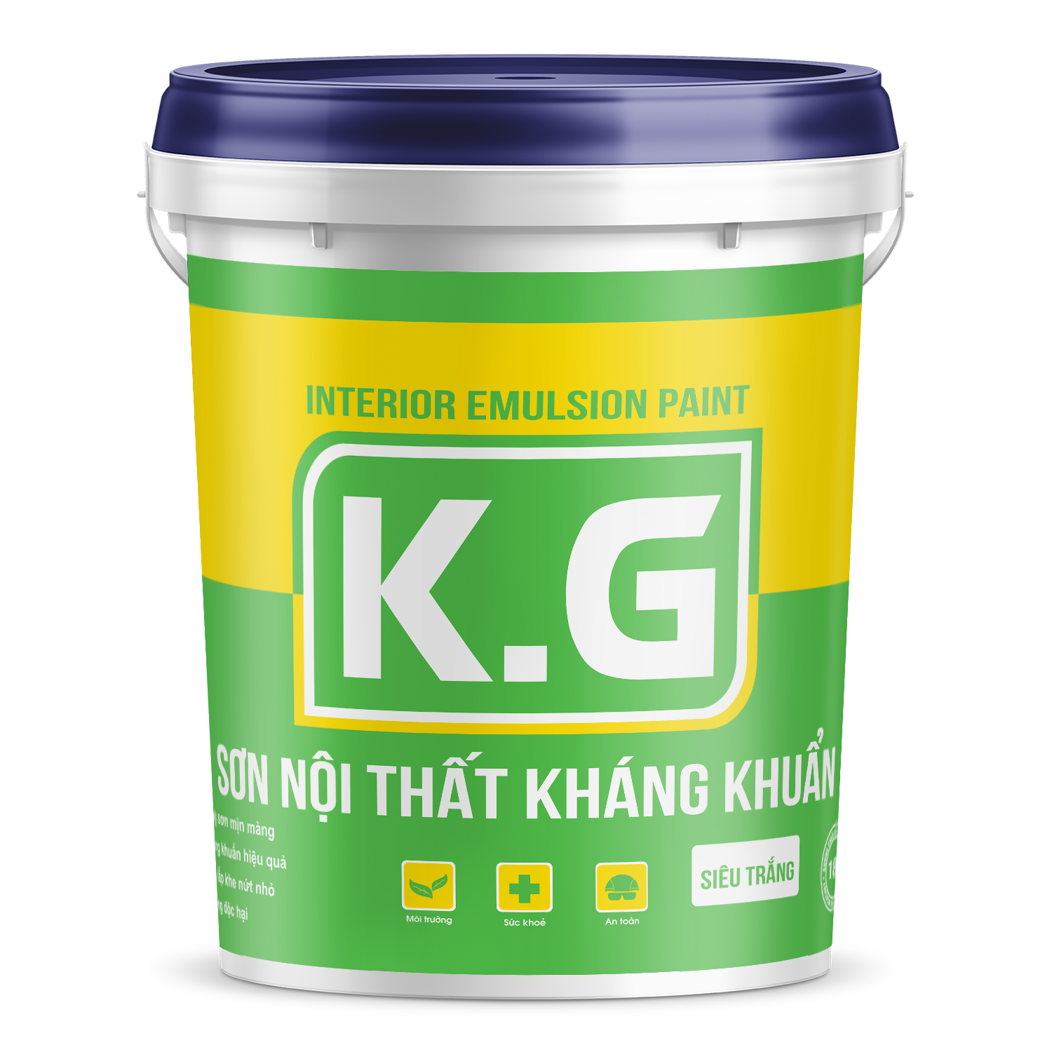 Sơn nội thất kháng khuẩn KG
